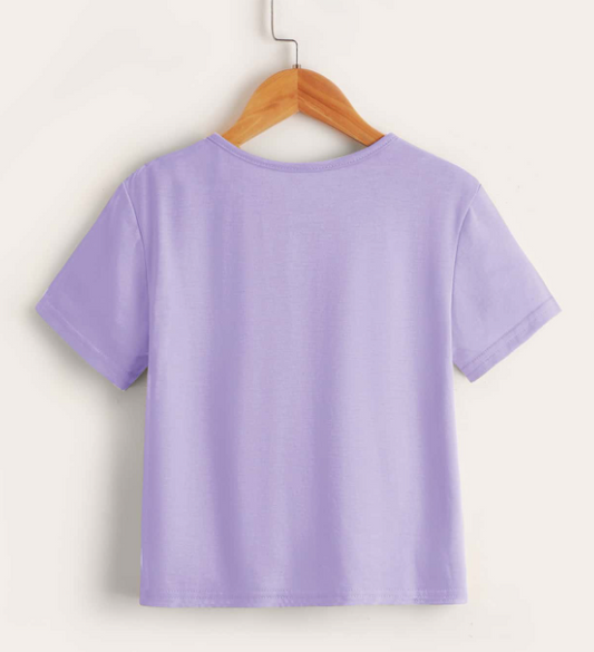 Camiseta con estampado de dibujos animados