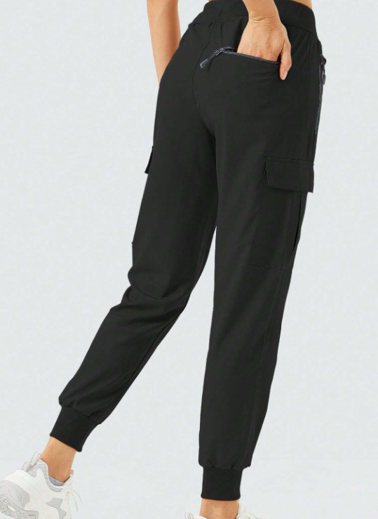 Pantalones cargo de mujer, ligeros, de secado rápido, para senderismo, entrenamiento atlético