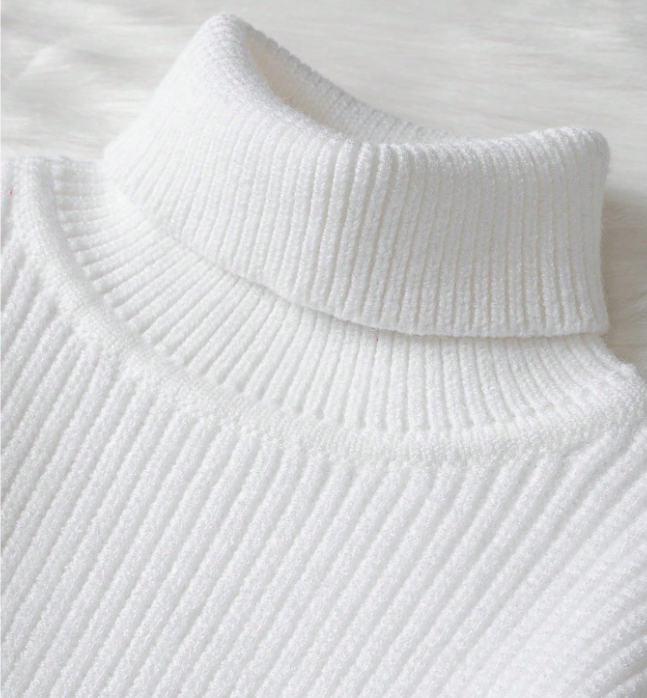 SHEIN Vintaside Kids Suéter de otoño e invierno para bebé niña.