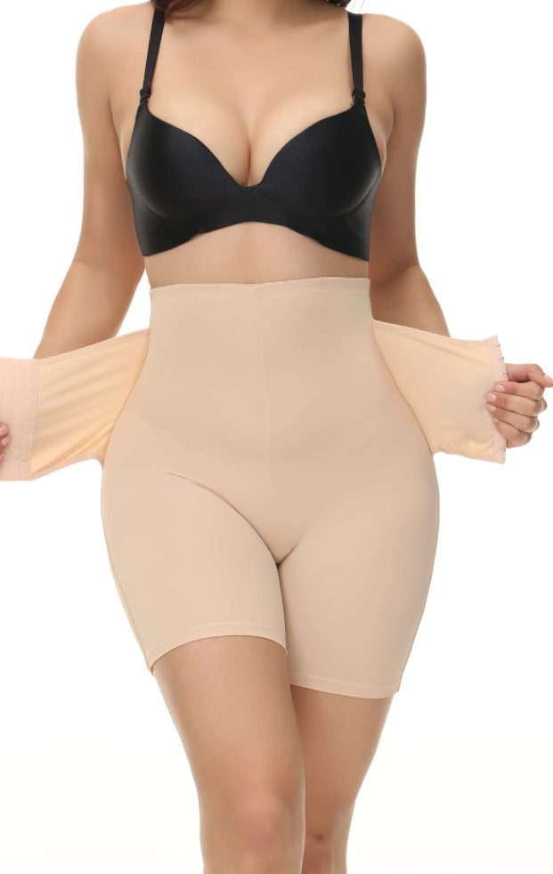 Shorts de fajas con corchete