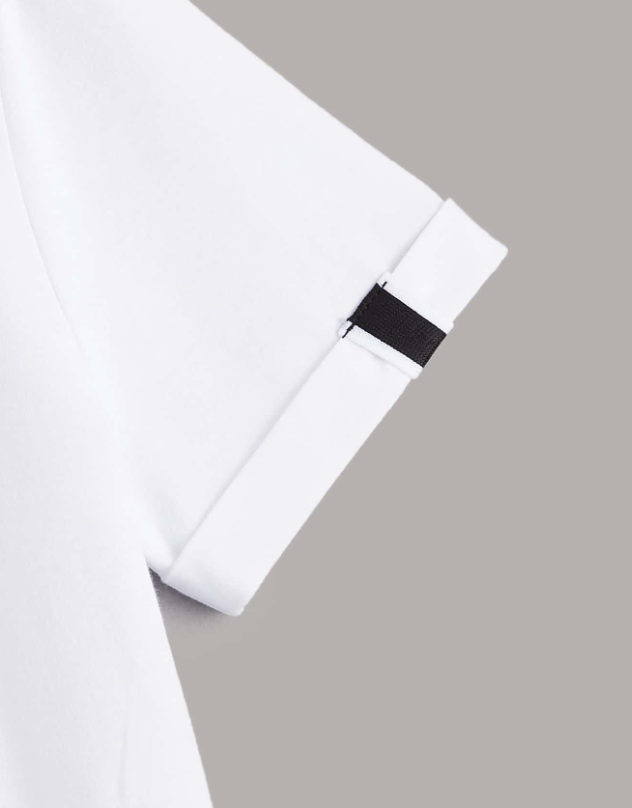 SHEIN Conjunto de 2 piezas para niño preadolescente, camiseta con detalle de cinta gráfica con letras SKU: sk2112155459710610