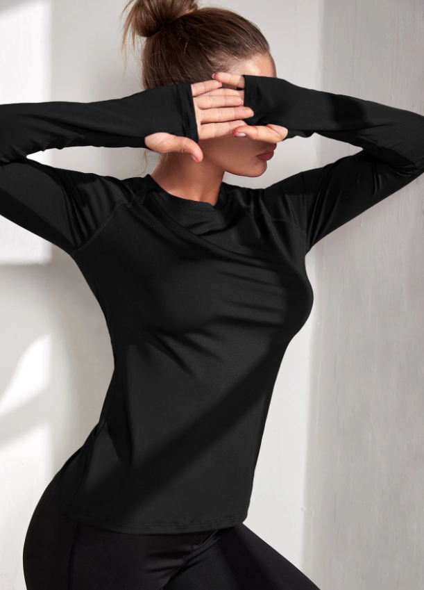 SHEIN Sport Studio Camiseta deportiva absorbe el sudor transpirable