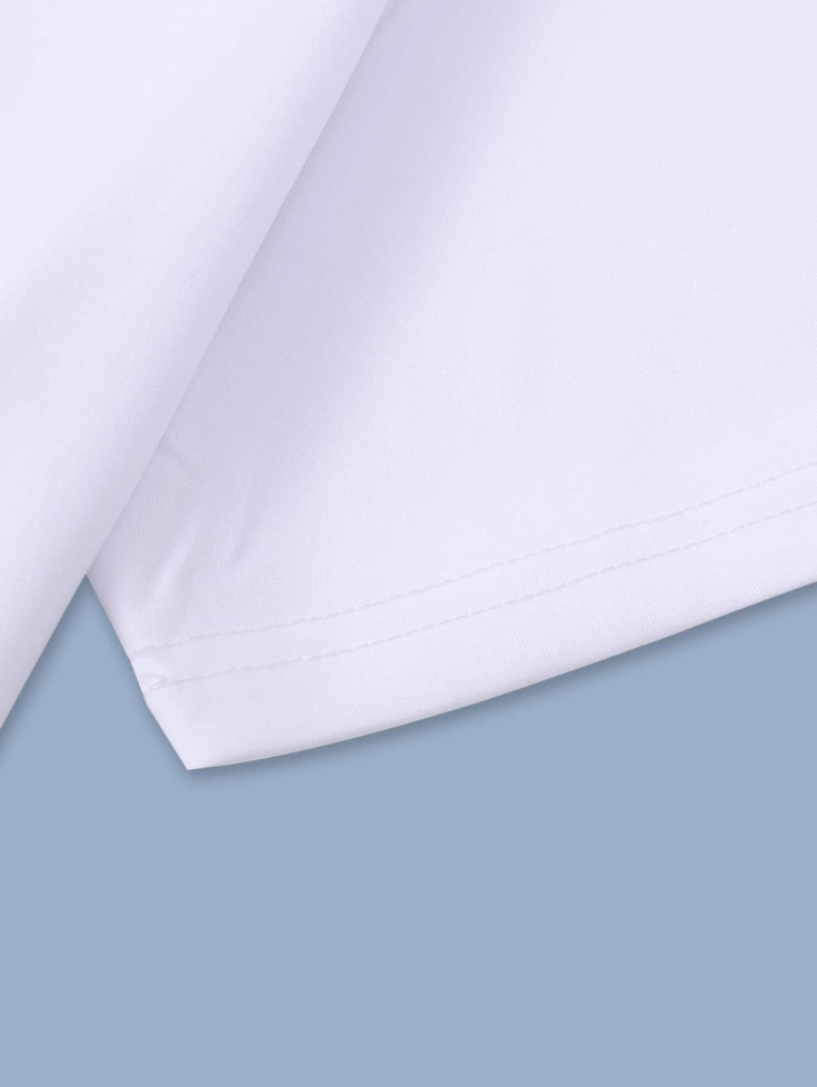 Manfinity Homme Hombres Camiseta con estampado de letra