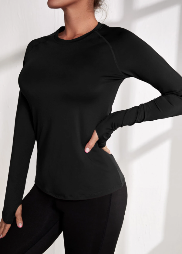 SHEIN Sport Studio Camiseta deportiva absorbe el sudor transpirable