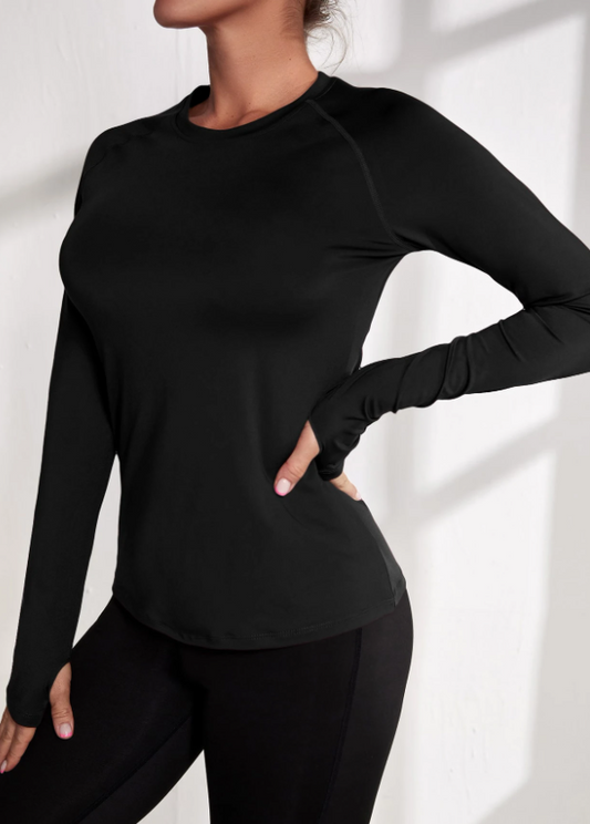 SHEIN Sport Studio Camiseta deportiva absorbe el sudor transpirable